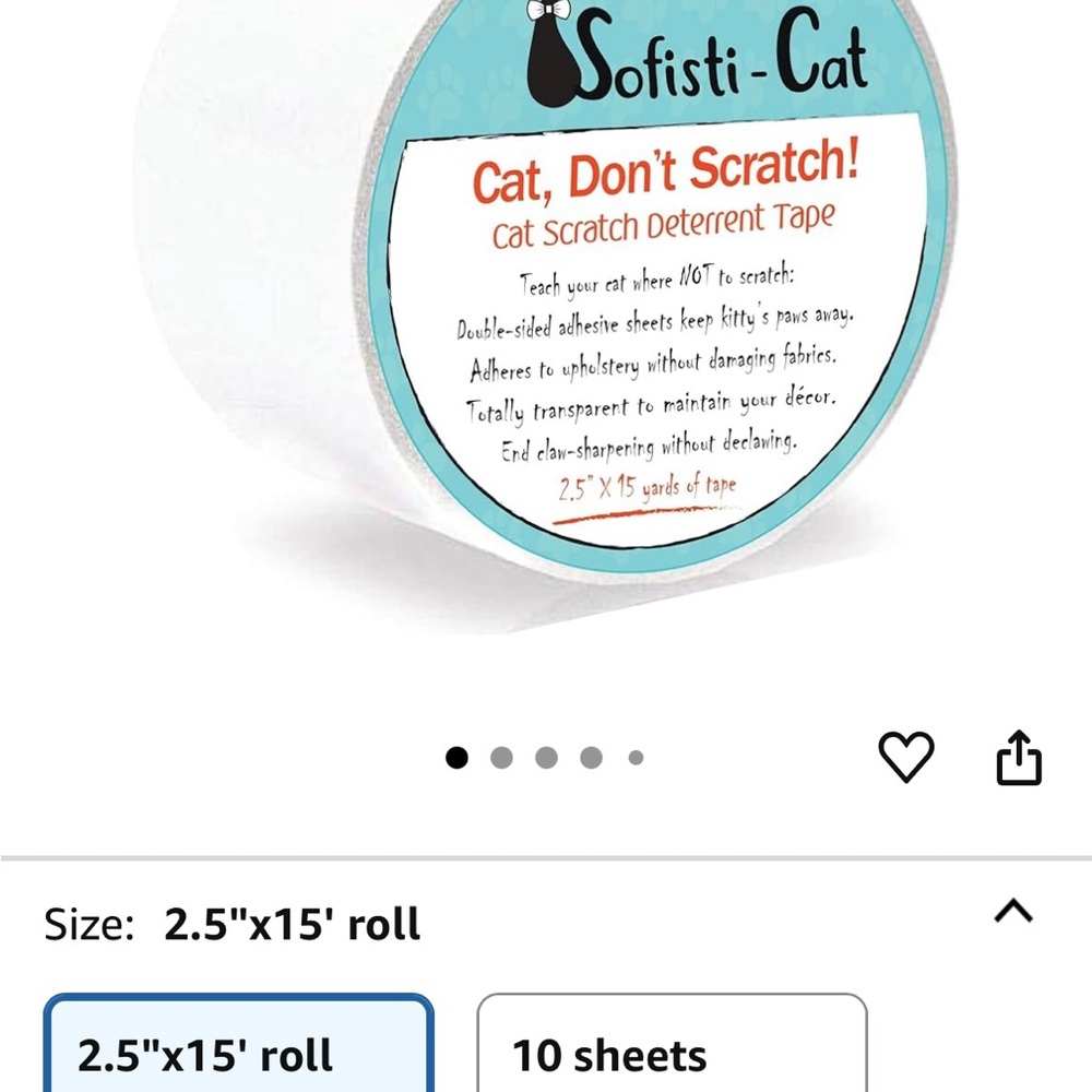 Scratch Deterrent Tape - Transparent